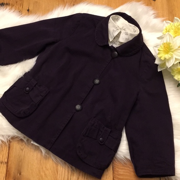 J. Crew Jackets & Blazers - Rare Berry J. Crew 💯 twill Cropped Safari coat
